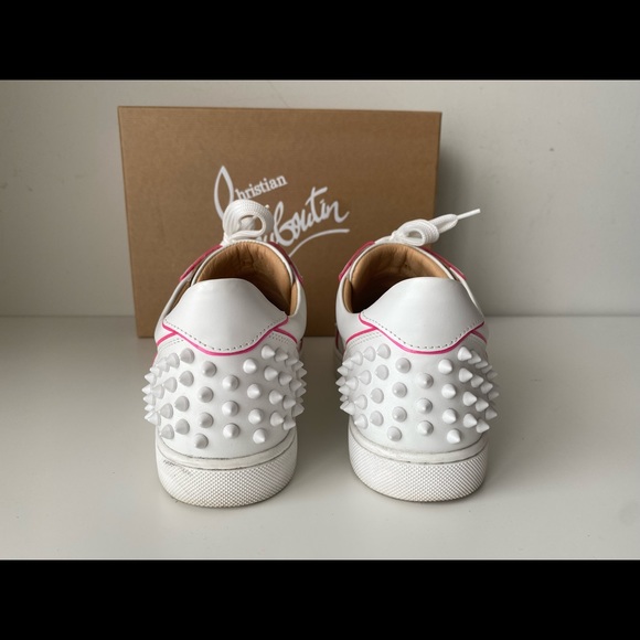 Christian Louboutin Vieira Spikes Sneakers 38 - Picture 4 of 6